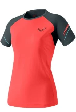 Dynafit Damen Shirt Alpine PRO Tee Hot Coral