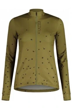 Maloja Damen Fleecejacke SawangM. Moss Flying Heart