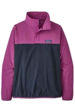 Patagonia Damen Fleecejacke Micro D SNAP Pitch Blue