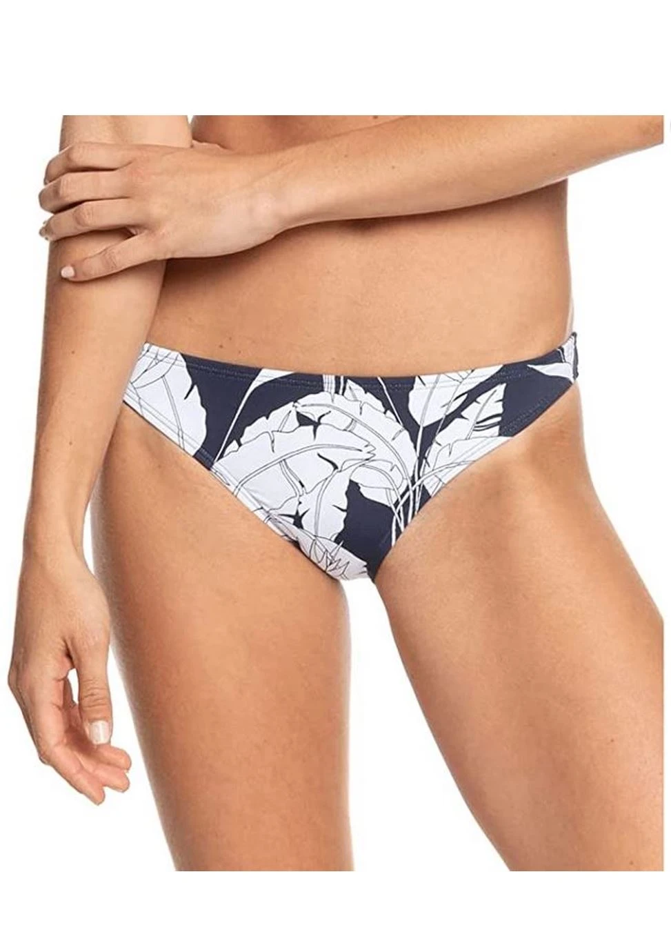 Roxy Damen Bikini Hose Printed Beach Classics Navy