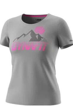 Dynafit Damen Transalper Graphic T-Shirt Alloy