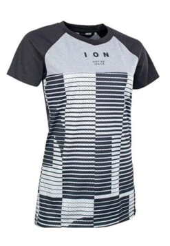 ION Damen Scrub Amp Mesh Trikot Schwarz-weiß