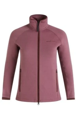 Peak Performance Damen Chill Zip Jacke Brown Sapote