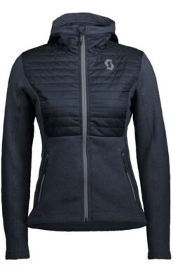 Scott Damen Defined Fleece Hoody Dark Blue
