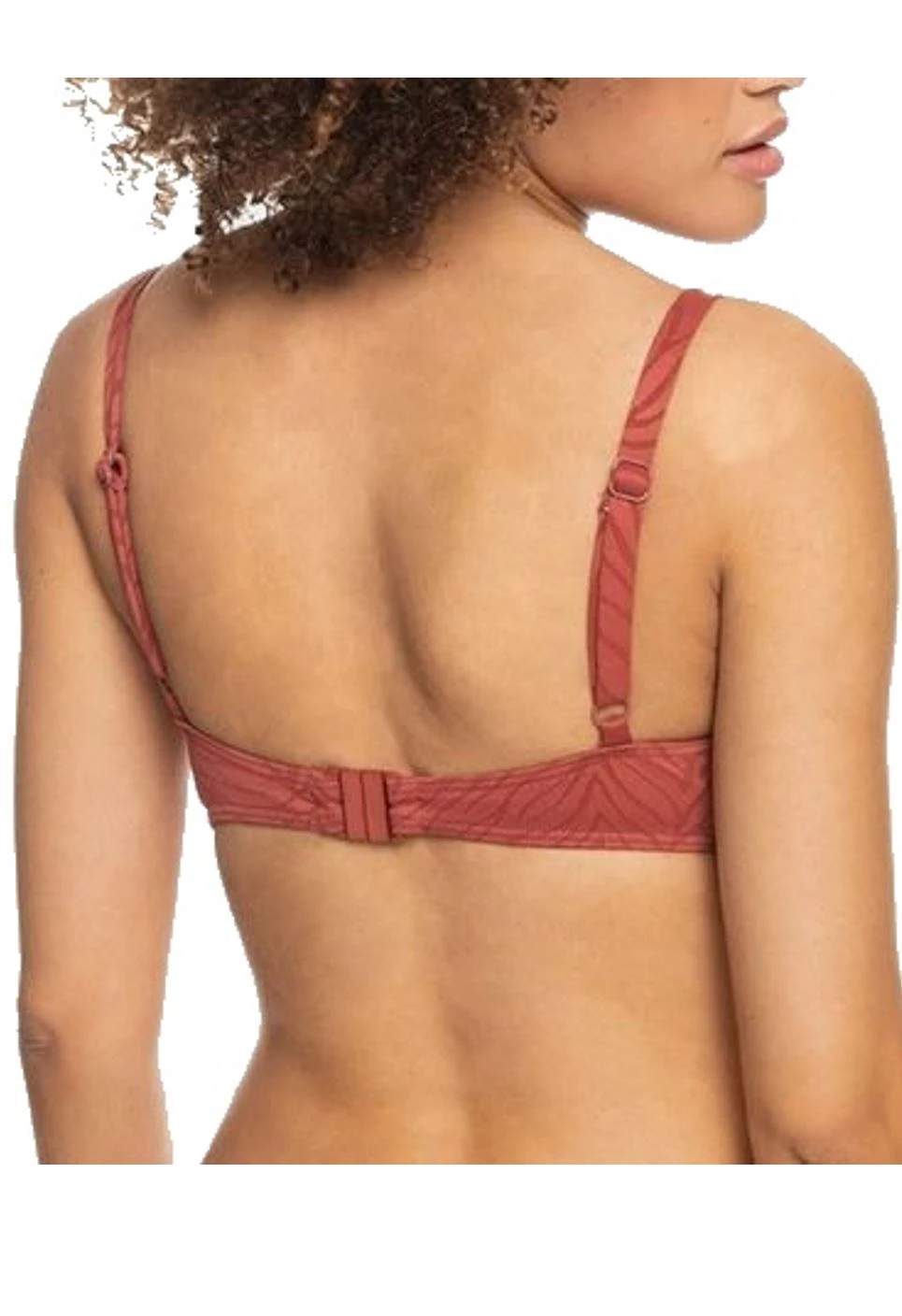 Roxy Damen Wild Babe Bikini Oberteil Rot – Bild 2