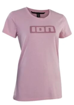ION Damen Tee Logo SS Dr. Dark Lavender