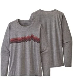 Patagonia Damen Cap Cool Daily Graphic Shirt Grau
