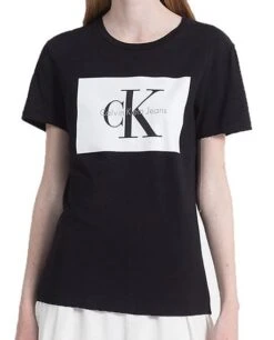 Calvin Klein Jeans Calvin Klein Damen T-Shirt Core Tee Schwarz