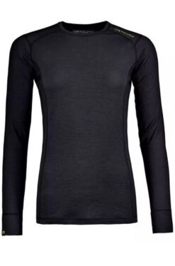 Ortovox Damen 145 ULTRA LONG SLEEVE Black Raven