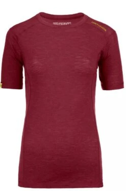 Ortovox Damen 105 ULTRA SHORT SLEEVE Dark Blood