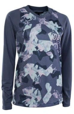 ION Damen Bike Tee Scrub Indigo Dawn