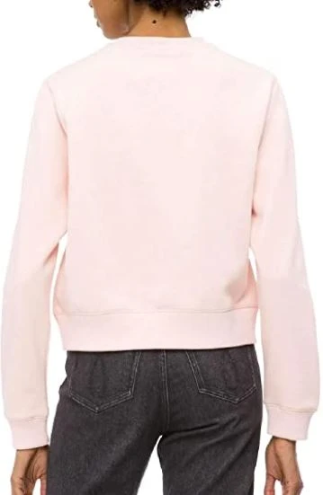 Calvin Klein Jeans Calvin Klein Damen Sweatshirt Badge Chintz Rose – Bild 2