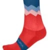 Endura JAGGED Fahrradsocken Pomegranate