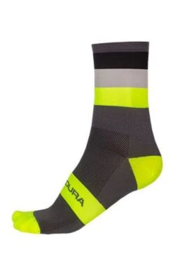 Endura Fahrradsocken BANDWIDTH Hi-Viz Yellow
