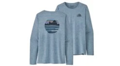 Patagonia Damen Capilene Cool Daily Graphic Steam Blue