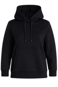 Peak Performance Damen ORIGINAL Logo Hood Black
