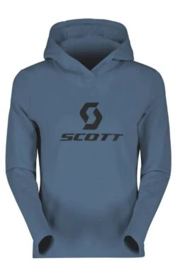 Scott Damen Defined Hoodie Metal Blue