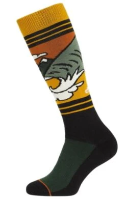 Protest Skisocken PRTANAU Dark Yellow