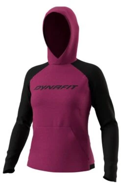 Dynafit Damen 24/7 Polartec Hoody Beet Red