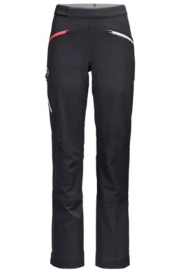 Ortovox Damen COL BECCHEI Softshellhose Black Raven