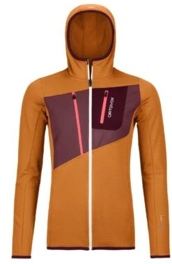 Ortovox Damen FLEECE GRID Hoody Sly Fox