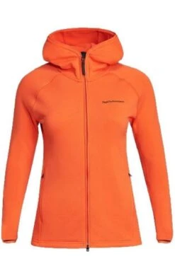 Peak Performance Damen Chill Zip Hood Zeal Orange