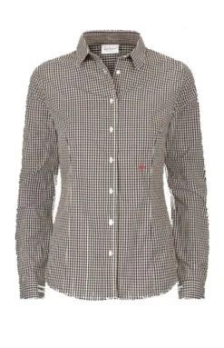 Luis Trenker Damen Bluse Bea Vichy