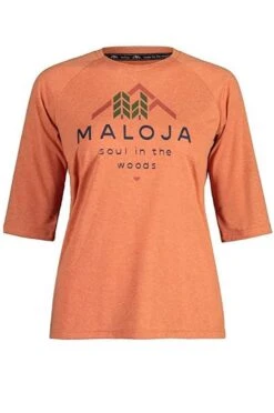 Maloja Damen Shirt Himbeere Glowing Alps