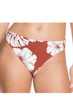 Roxy Damen Garden Trip Bikini Hose Rot