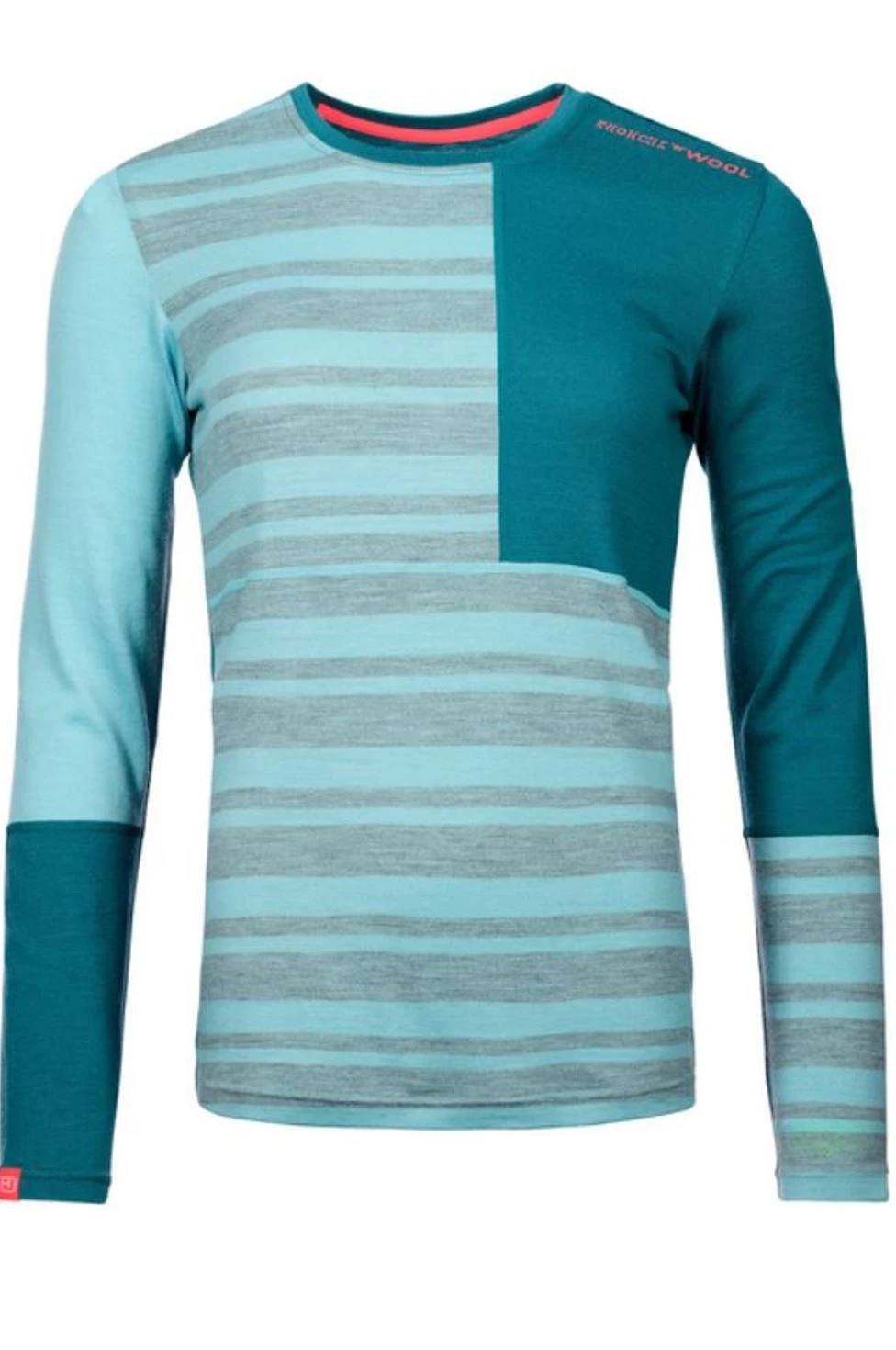 Ortovox 185 Rock'n'wool Long Sleeve Ice Waterfall