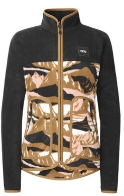 Picture Damen Fleece Teddie Zip Fleece Camo