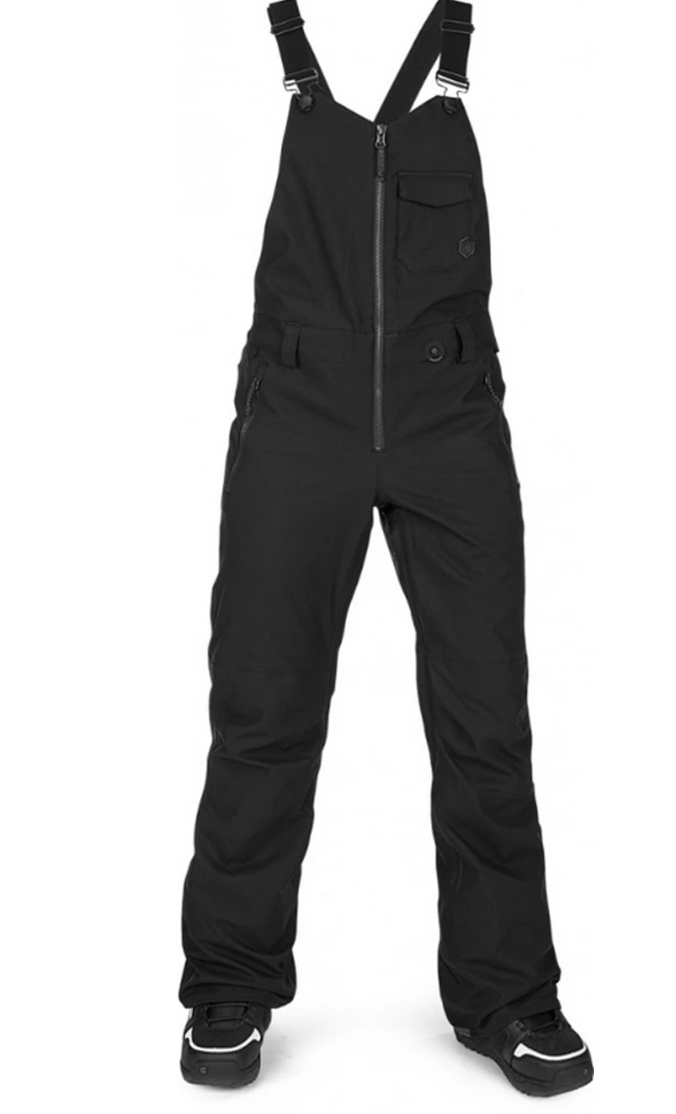 Volcom Damen Overall Swift Bib Schneehose Schwarz