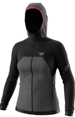 Dynafit Damen Jacke Tour Wool Black Out