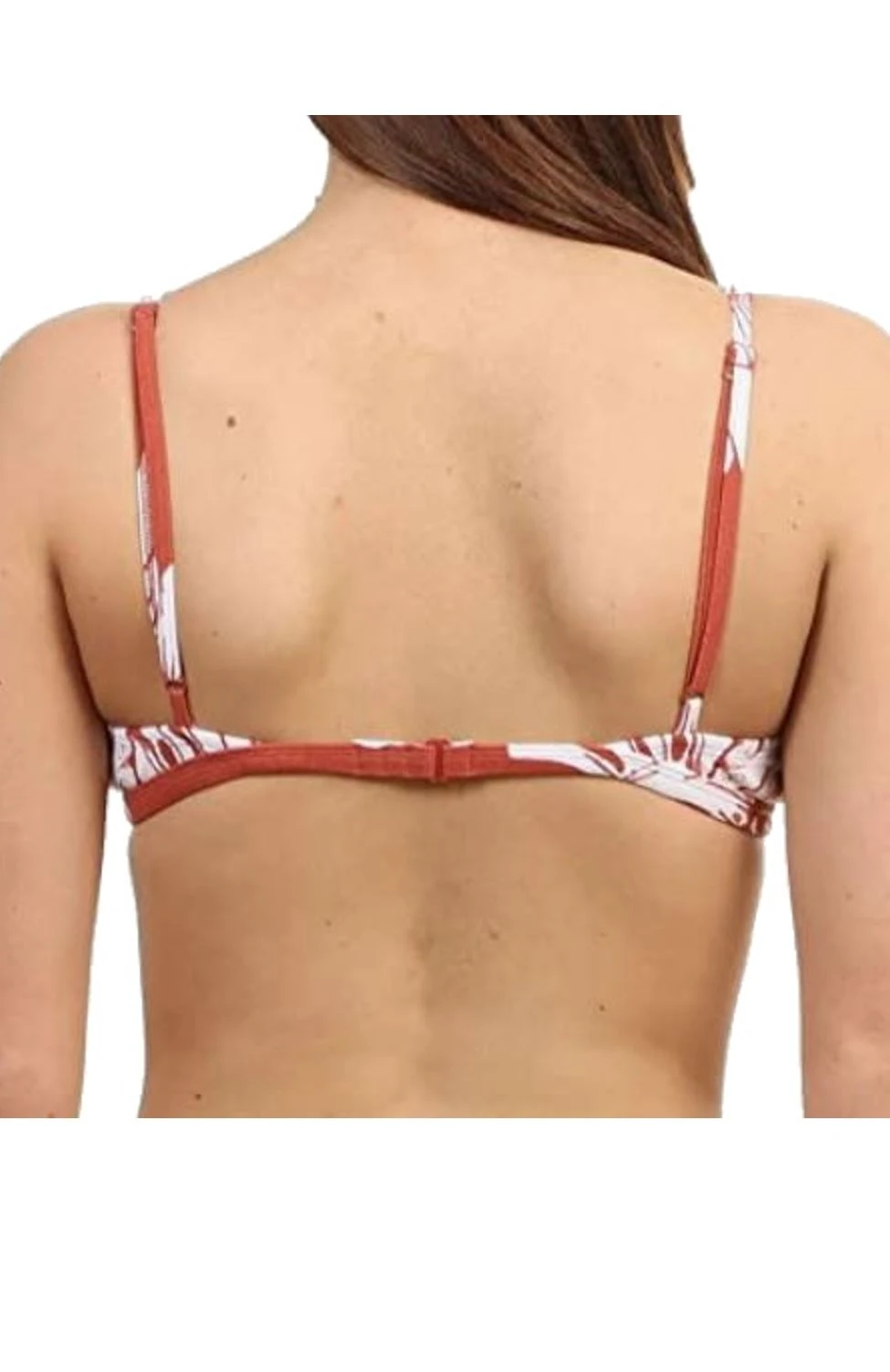 Roxy Damen Garden Trip Bikini Oberteil Rot – Bild 2