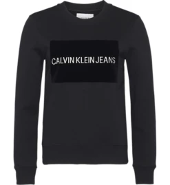 Calvin Klein Jeans Calvin Klein Damen Sweatshirt Institutional Block Box