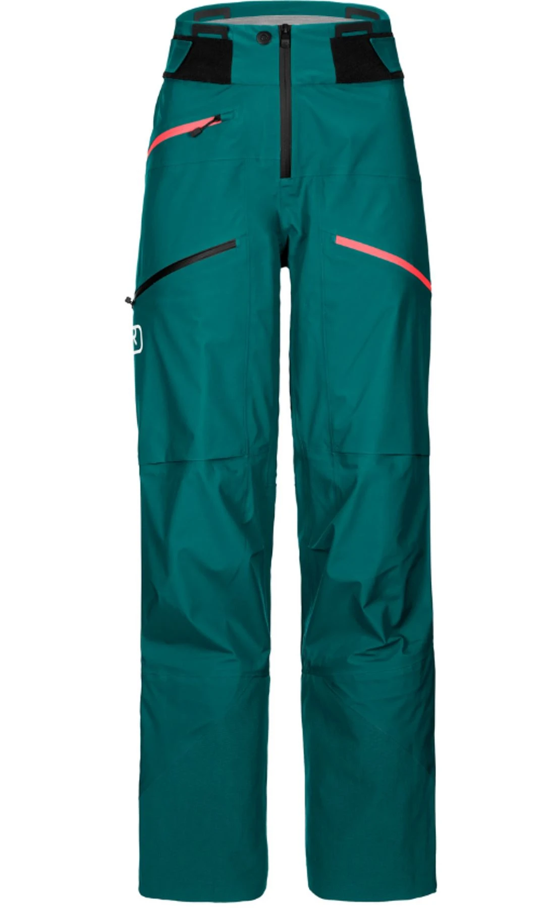 Ortovox Damen 3L Deep Shell Hose Pacific Green