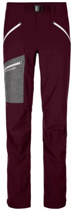 Ortovox Damen Hose Cevedale Dark Wine