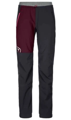 Ortovox Damen Softshell Hose Berrino Black Raven
