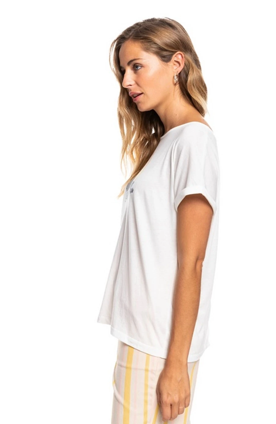 Roxy Damen Shirt Summertime Happiness Weiß – Bild 2
