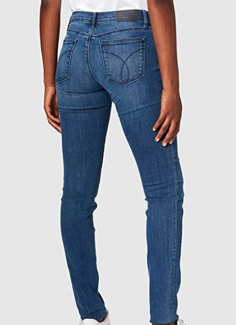Calvin Klein Jeans Calvin Klein Damen Jeans Mid Rise Skinny – Bild 2