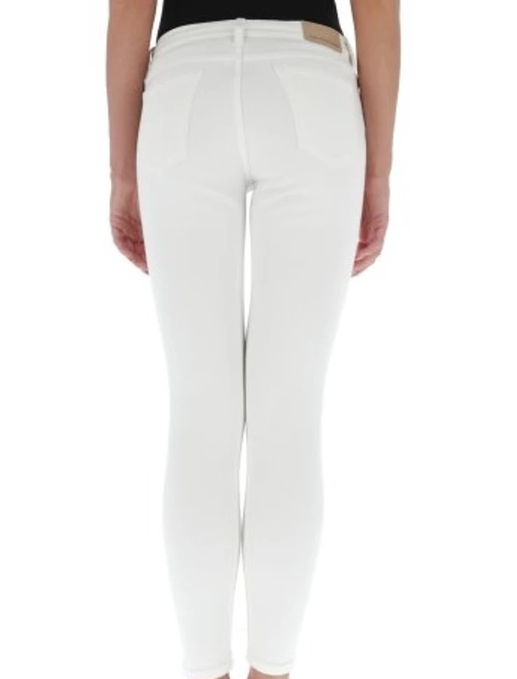 Calvin Klein Jeans Calvin Klein Damen Jeans Mrs Skinny Weiß – Bild 2