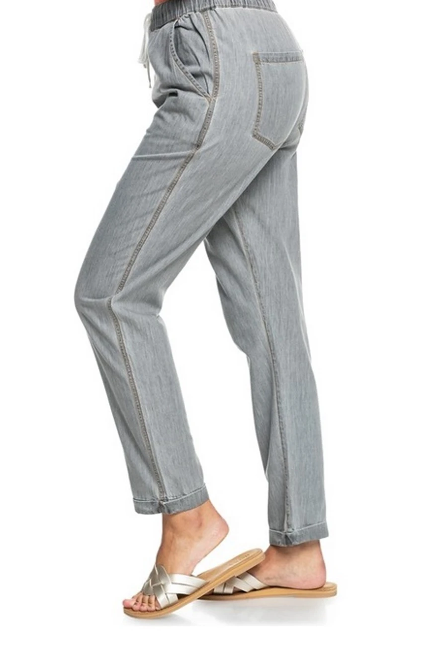 Roxy Damen Jeans Slow Swell Grau – Bild 2