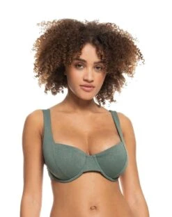 Roxy Bügel Bikini Top Shimmer Time Grün