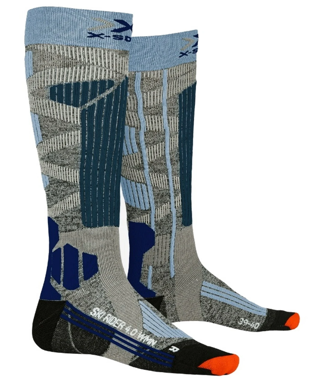 X-Socks Damen Skisocken Ski Rider 4.0 Melange