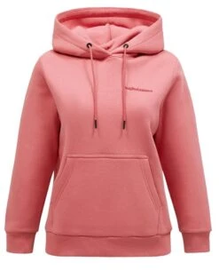 Peak Performance Damen Hood ORIGINAL Coral