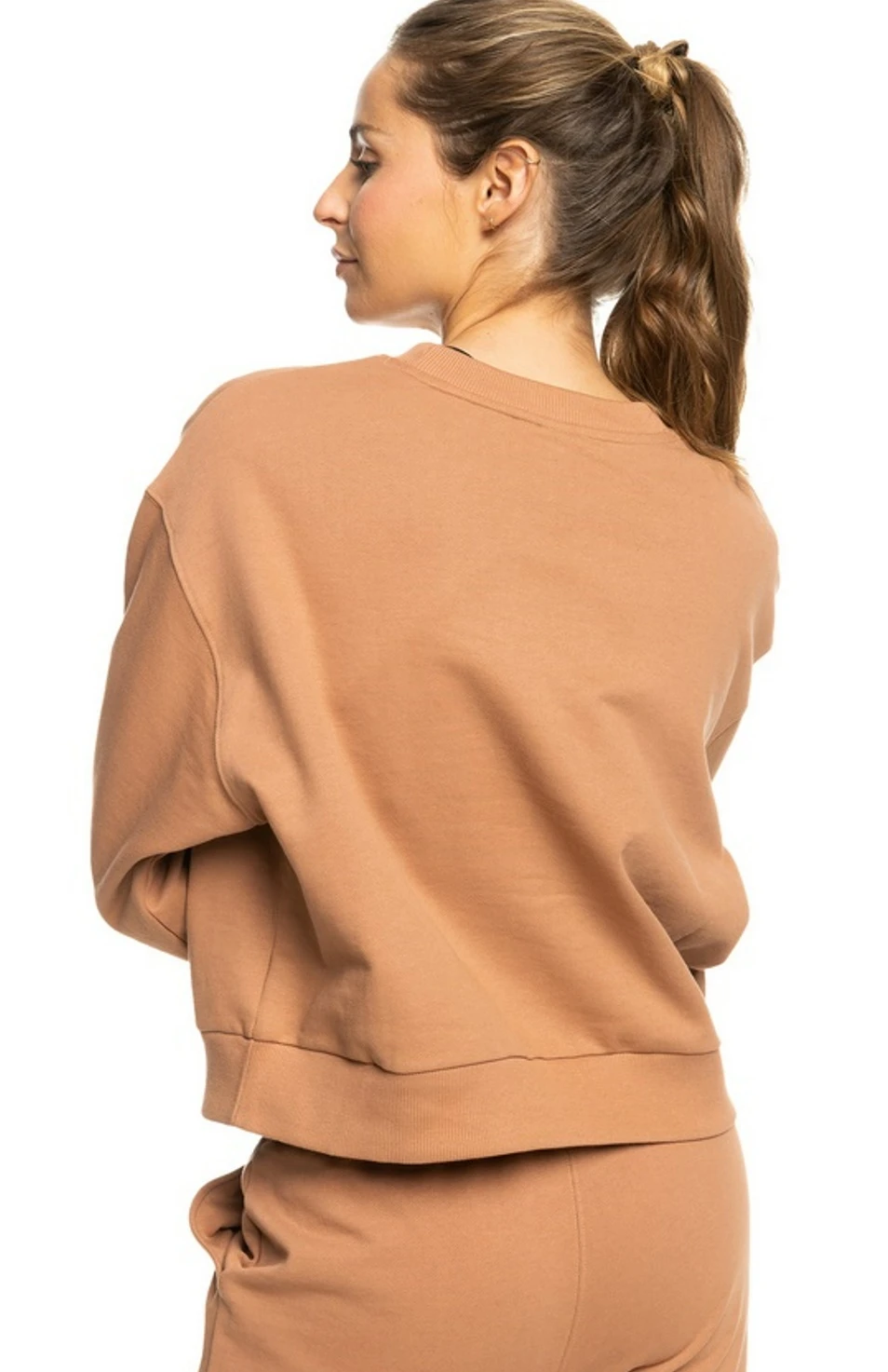 Roxy Sweatshirt Essential Energy Braun – Bild 3