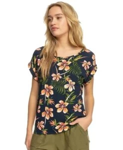 Roxy T-Shirt Clear The Way Navy