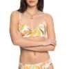 Roxy Bikini Set Printed Beach Classics Wickel Bikini Set Weiß