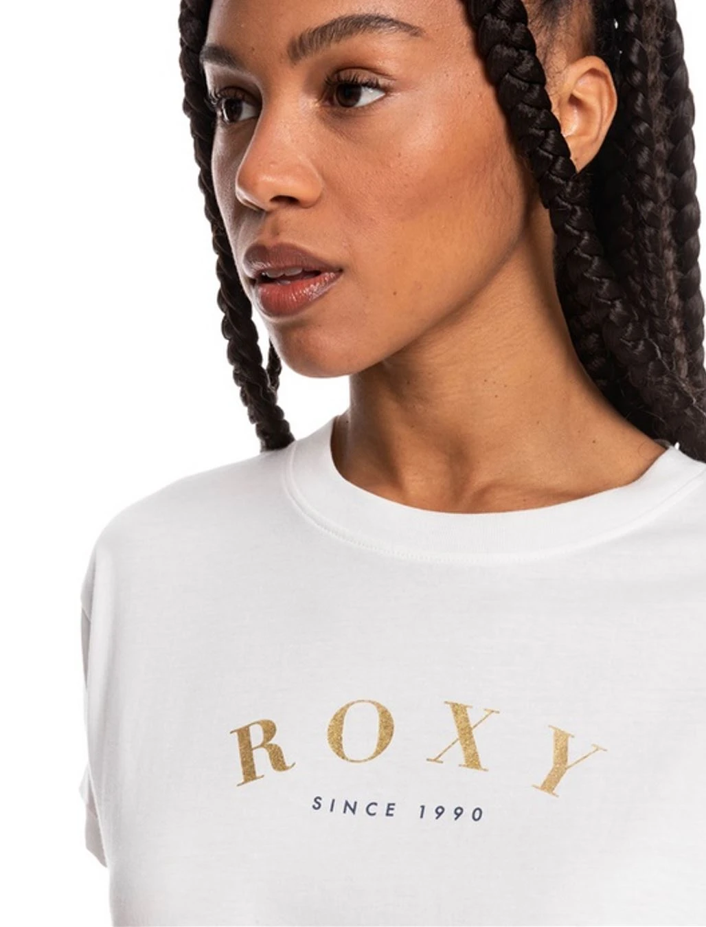 Roxy T-Shirt Epic Afternoon Weiß – Bild 3